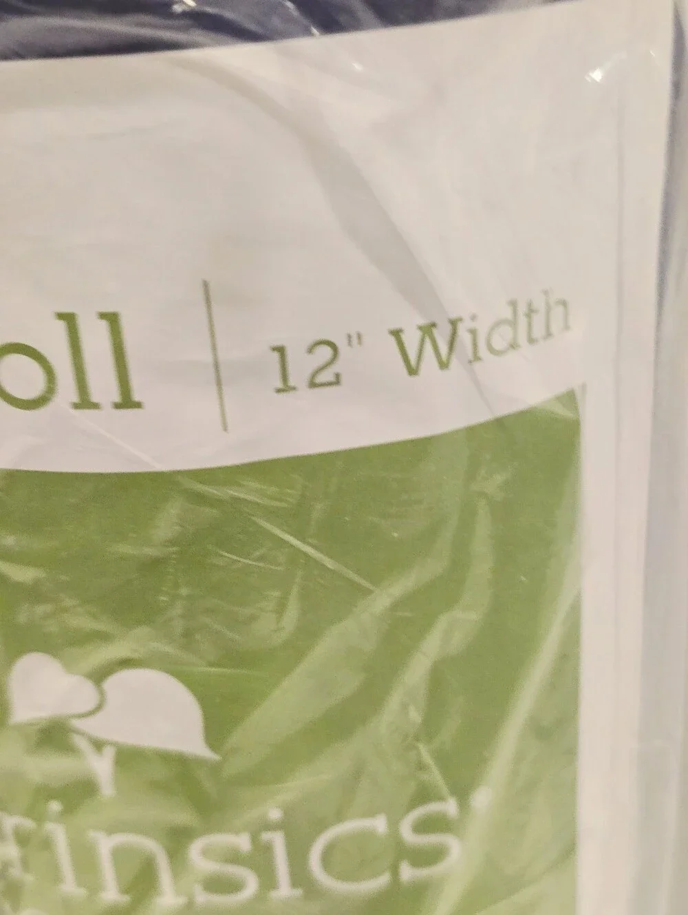 Intrinsics 100% Pure Cotton Roll – 12” Wide, 1 lb Organic 1 Pound (Pack of 1)